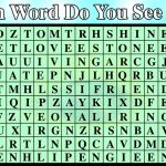 Which word do you see first?