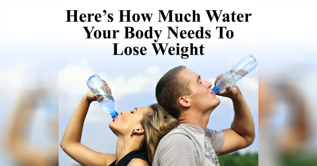 Here's How To Drink Water And Lose Weight