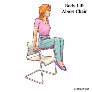 6 Exercises For A Flat Belly That You Can Do Right In A Chair