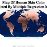 Map Of Human Skin Color