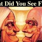 What Did You See First?