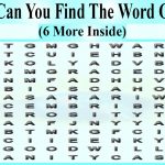 How Fast Can You Spot 7 Words In 7 Puzzles?