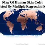 Map Of Human Skin Color