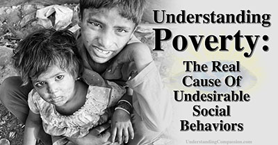 poverty undesirable behaviors