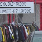 Compassionate Restaurant Sets Up Take One Leave One Coat Rack For The Homeless