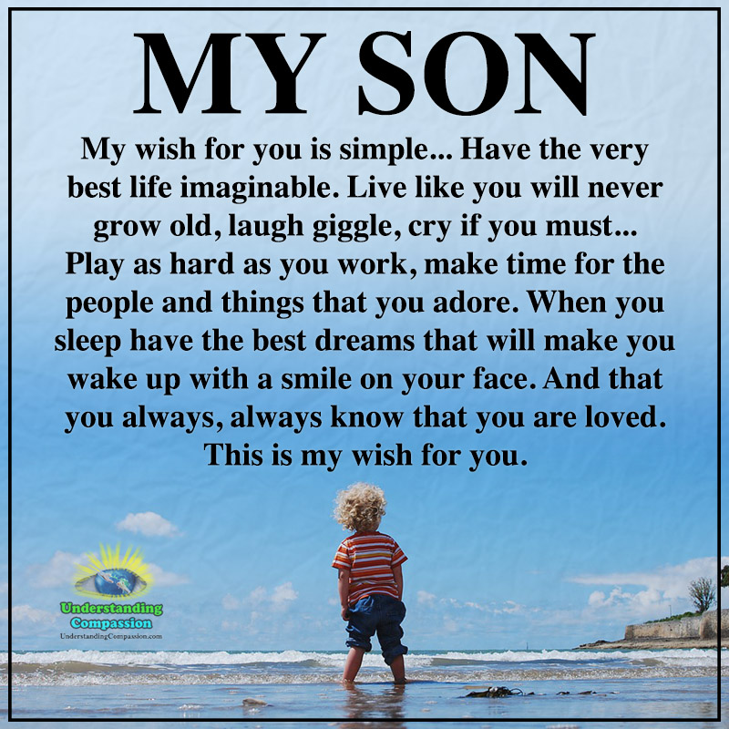 Son Birthday Wishes Quotes Heartfelt Birthday Messages For Sons | My ...