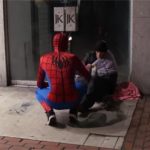 Kind Anonymous Spider-Man Feeds The Homeless At Night, Showing Us That Everyone Can Be A Hero 4