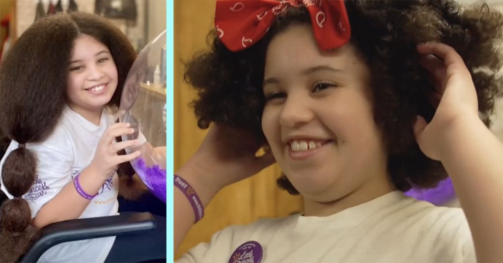 Kind 11YrOld Grew Her Hair Long For Six Years To Donate To One Of A